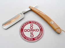 DORKO Rasiermesser SOLINGEN 7/8"  Barber's Pride Straight Razor, Rasoir, afeitar comprar usado  Enviando para Brazil