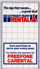 Peugeot talbot rental for sale  UK