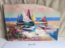 Dipinto olio tavola usato  Taggia