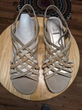 Beige woman sandals for sale  Marshfield