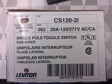 Leviton cs120 20a for sale  Grand Island