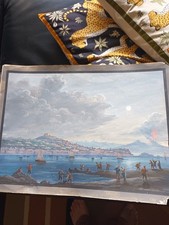 Gouache napolitaine xixe d'occasion  Paris XII