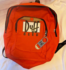 Mochila Universal Studios The Simpsons Duff Beer laranja comprar usado  Enviando para Brazil