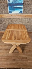 Oak extendable dining for sale  STOCKPORT