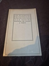 Livre plaideurs britannicus d'occasion  Gueux