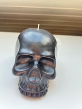 Totenkopf kerze schwarz gebraucht kaufen  Kirchseeon