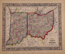 1862 map ohio for sale  Schertz