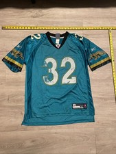 Usado, Camiseta masculina azul-petróleo Jacksonville Jaguars Reebok Jones-Drew #32 NFL tamanho M comprar usado  Enviando para Brazil
