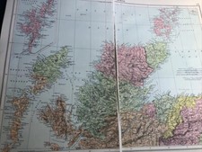 1943 map scotland for sale  LEICESTER