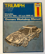 Haynes triumph tr7 for sale  Greenville