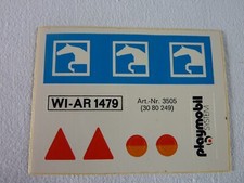Playmobil autocollant sticker d'occasion  Dannes