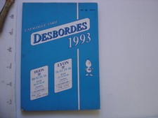 Catalogue tarif desbordes d'occasion  Dijon