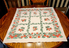 Vintage 1950 tablecloth for sale  Centralia
