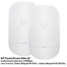 Ubiquiti nanostation kit usato  Italia