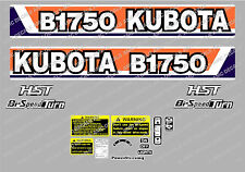 Kubota b1750 sticker d'occasion  Expédié en France