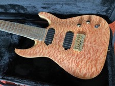 Refinado Jackson JS32-7 Dinky 7 cordas guitarra coral 3A colcha tampo de bordo comprar usado Refinado Jackson JS32-7 Dinky 7 cordas guitarra coral 3A colcha tampo de bordo comprar usado  Enviando para Brazil