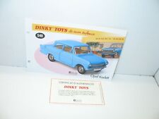 Fiche certif. dinky d'occasion  Saint-Marcel