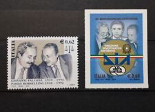 Francobolli giovanni falcone usato  Serramazzoni