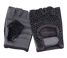 Leather fingerless gloves for sale  THETFORD