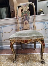 Antica sedia dipinta usato  Roma