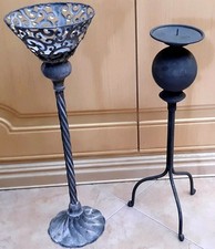 Coppia portacandele vintage usato  Messina