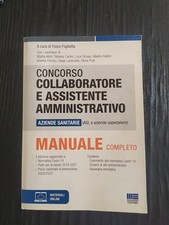 Concorso collaboratore assiste usato  Genova