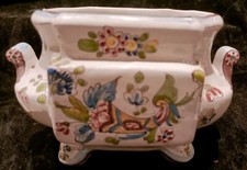 Petite jardinière faïence d'occasion  Bonneval