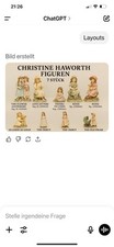 Christine haworth figuren gebraucht kaufen  Möhnesee