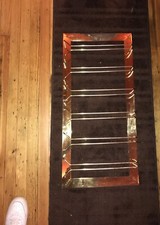 SOLID LATÃO RACK HASTE VIDRO VINHO SUPORTE TETO 17x36” BAR COZINHA DEN 🍷 comprar usado  Enviando para Brazil