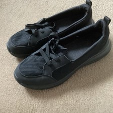 Black canvas casual for sale  READING