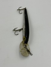 Isca de pesca vintage Raposa 7 3/4 polegadas Woodstream EUA ganchos de hibron preto prata comprar usado  Enviando para Brazil