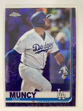 Usado, Refrator roxo cromado Topps 2019 #32 Max Muncy /299 SL@MF7 comprar usado  Enviando para Brazil