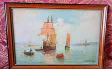 Tableau huile bois d'occasion  Galgon