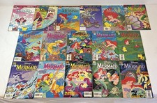 Quadrinhos Disney Little Mermaid ~ CONJUNTO COMPLETO minissérie 1-4 e série regular 1-12 comprar usado  Enviando para Brazil