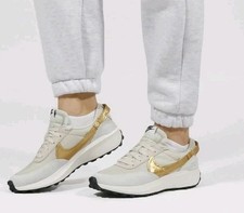 Nike Waffle Debut Krem Gold Swoosh | Feminino Tamanho 8 (FD0555-100), usado comprar usado  Enviando para Brazil