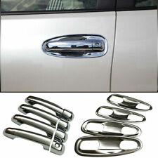 Para Toyota Prado FJ150 2010-2021 MAÇANETA DE PORTA CROMADA E TAMPA DE TIGELA MOLDURA DE ACABAMENTO comprar usado  Enviando para Brazil
