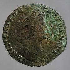 Louis xiv liard d'occasion  Mailly-le-Camp