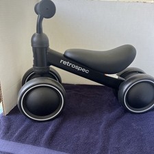 Usado, Bicicleta de equilíbrio de críquete Retrospec para crianças preta usada apenas em ambientes internos comprar usado  Enviando para Brazil