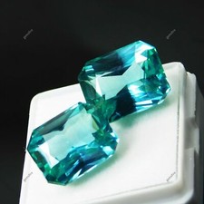 Cada pedra preciosa solta grandidierita natural 8-11 quilates CERTIFICADA corte esmeralda verde comprar usado  Enviando para Brazil