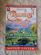 Canaanland Gospel Classics arranged by Mosie Lister, 1997 Choral Edition Booklet, usado comprar usado  Enviando para Brazil