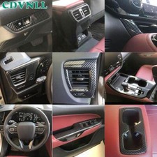 Conjunto completo de acabamento decorativo interior fibra de carbono 19 peças para Lexus NX250 NX350h 2022-2023 comprar usado  Enviando para Brazil