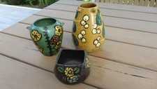 Lot vases ceramique d'occasion  Quarouble