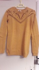 Pull moutarde mailles d'occasion  Migennes
