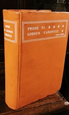 Giosue carducci prose usato  Roma