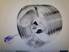 Master Flow 1600-CFM Ventilação de Sótão Elétrica Montagem em Pála Prata Durável comprar usado  Enviando para Brazil
