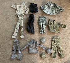 Uniformes y cascos de figura de acción GI Joe segunda mano  Embacar hacia Mexico