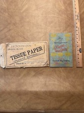 Usado, Antique Art & Decoration In Crepe & Tissue Paper Dennison Mfg Company 1902 comprar usado  Enviando para Brazil