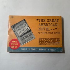 Great american novel for sale  San Francisco