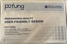 Transceptor FM Pofung Professional-Quility design amigável banda dupla novo na caixa! comprar usado  Enviando para Brazil
