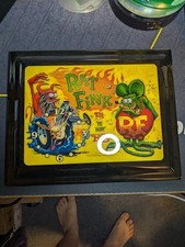 Ratfink wooden clock for sale  Shipping to Ireland